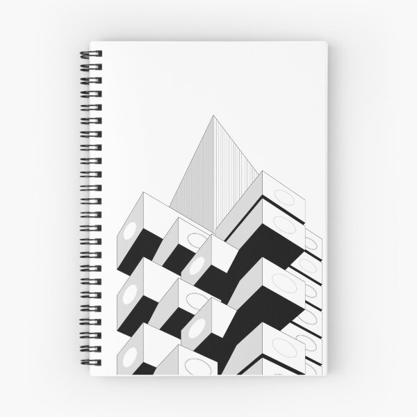 Item preview, Nakagin Capsule Tower, Japanese Art, Cityscape, Poster, Artwork, Architecture Print, Wall Art, Home Decor, Wall Print, Brutalist Print designed and sold by sketchingarchi.