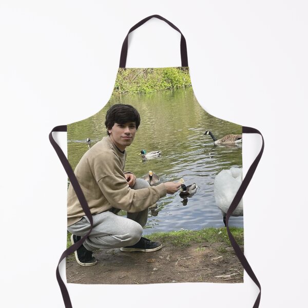 Item preview, GeorgeNotFound Feeding Swans designed and sold by chaoticvibes.