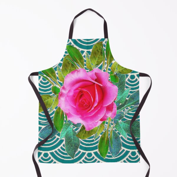 Item preview, ROSE GARDEN ART TEAL-WHITE ABSTRACT CLOUD PATTERN designed and sold by sharlesart.