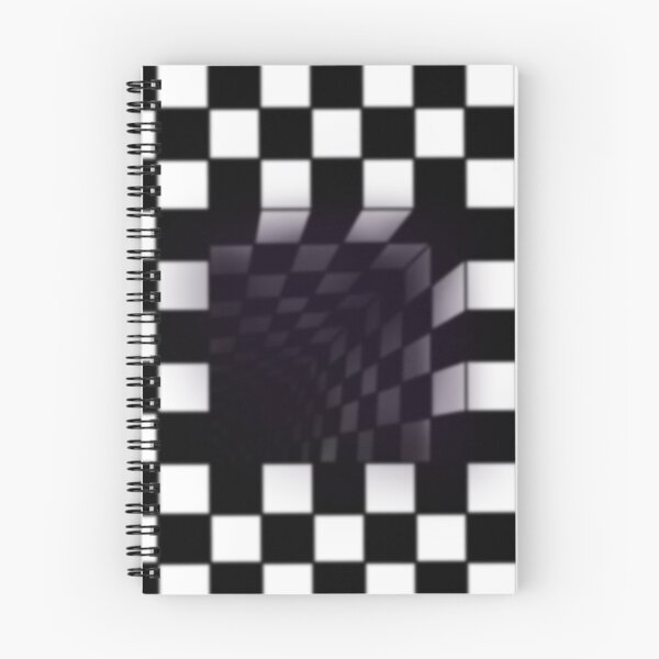 Item preview, 3D Black and White Abyss designed and sold by AbicArtsStudio.