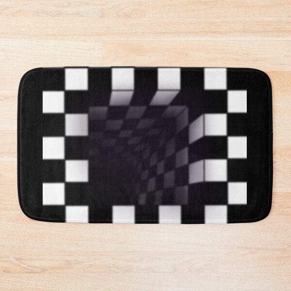 Item preview, 3D Black and White Abyss designed and sold by AbicArtsStudio.