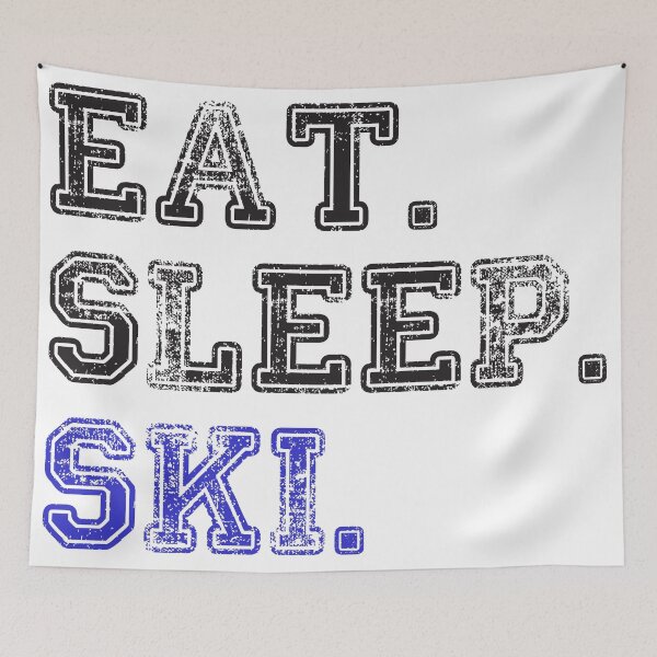 Item preview, Eat. Sleep. Ski. designed and sold by Angela Rafter.