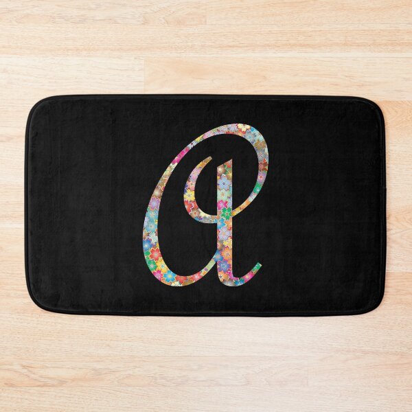 Item preview, Letter a Lower Case Alphabet a Colorful Flowers designed and sold by Shariss.