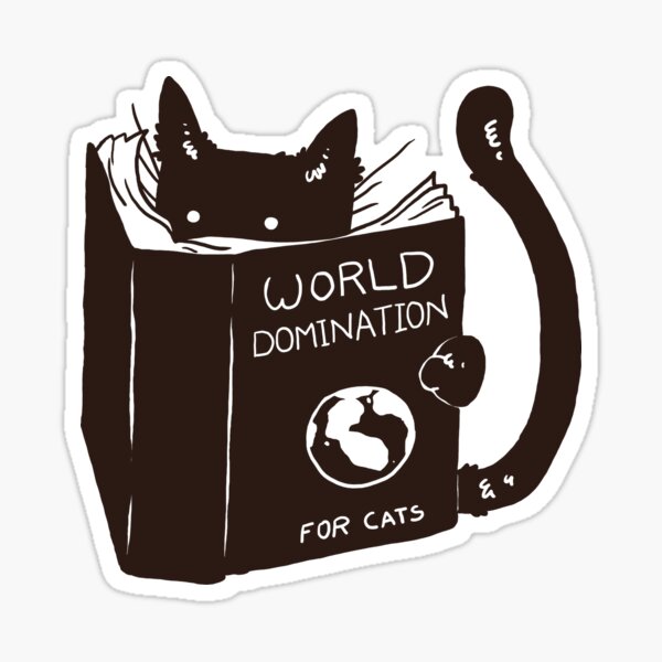 Item preview, World Domination for Cats by Tobe Fonseca designed and sold by Tobe Fonseca®.