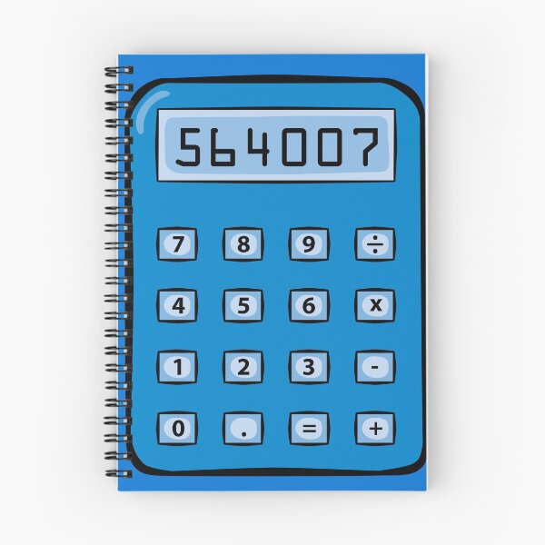 Item preview, Blue Calculator designed and sold by tryinart.