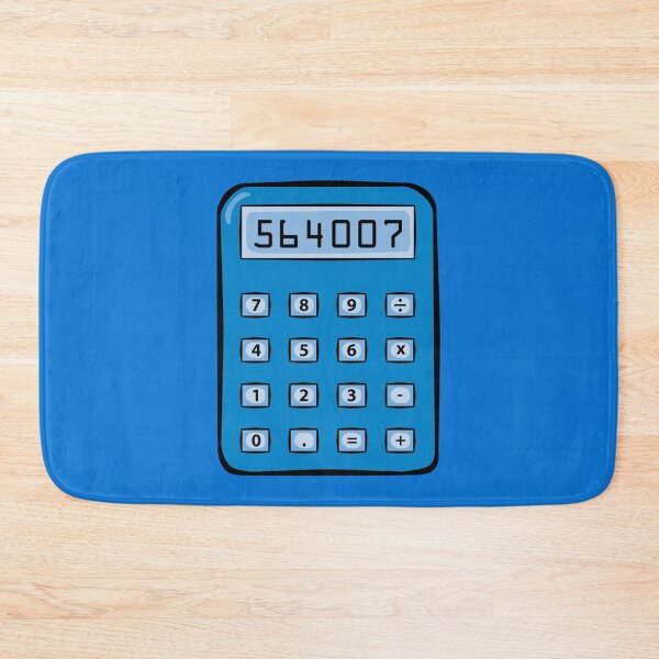 Item preview, Blue Calculator designed and sold by tryinart.