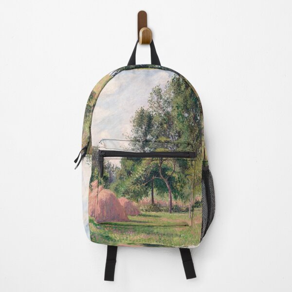 Item preview, Impressionist Art Haystacks, Morning, Éragny (1899) by Camille Pissarro designed and sold by Designedbysm.
