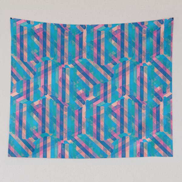 Item preview, Watercolor Stripes All Over Seamless Pattern designed and sold by fotollissimo.