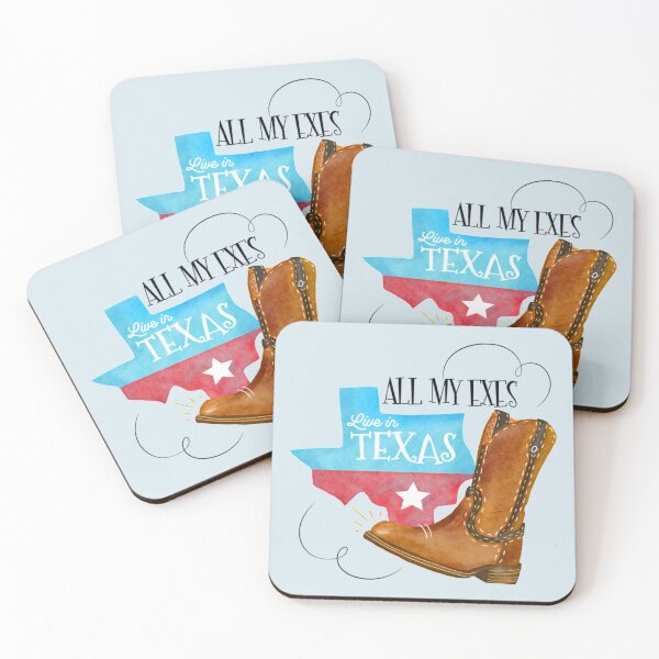 Item preview, All My Exes Live in Texas  designed and sold by FroxDesign.