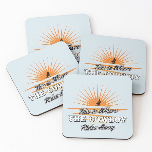 Item preview, This is where the Cowboy Rides Away  designed and sold by FroxDesign.