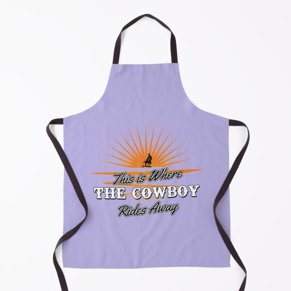 Item preview, This is where the Cowboy Rides Away  designed and sold by FroxDesign.