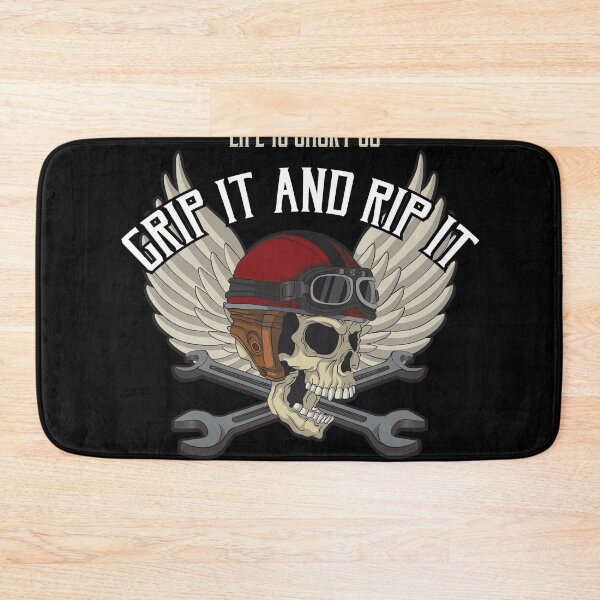 Item preview, Life is Short so Grip it and Rip it Motocross Dirt Biking  designed and sold by Rzelemenz.
