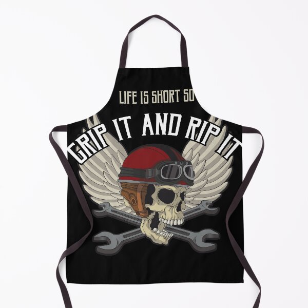 Item preview, Life is Short so Grip it and Rip it Motocross Dirt Biking designed and sold by Rzelemenz.