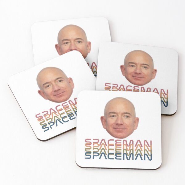 Item preview, Bezos the Spaceman designed and sold by keriscribbles.