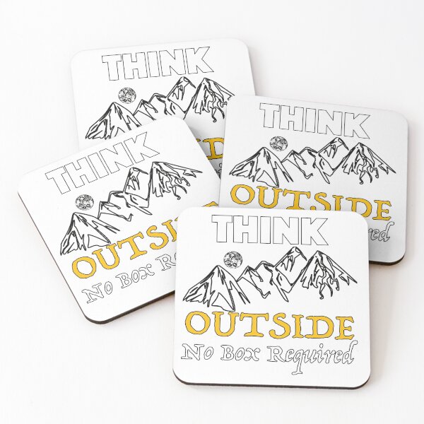 Item preview, Think Outside No Box Required for Adventurers designed and sold by BlessingDirect.