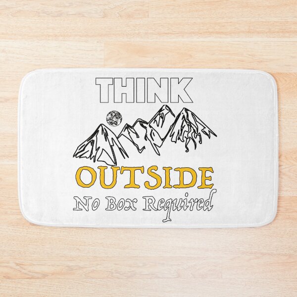 Item preview, Think Outside No Box Required for Adventurers designed and sold by BlessingDirect.