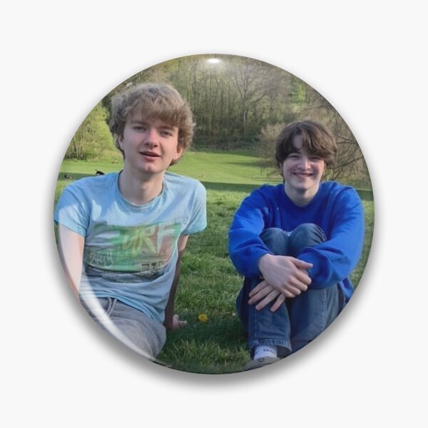 Item preview, Tommyinnit and Tubbo on the Grass designed and sold by chaoticvibes.