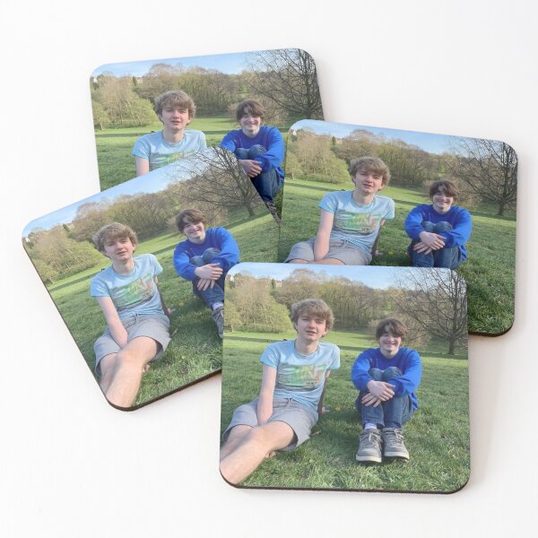 Item preview, Tommyinnit and Tubbo on the Grass designed and sold by chaoticvibes.
