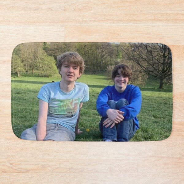 Item preview, Tommyinnit and Tubbo on the Grass designed and sold by chaoticvibes.