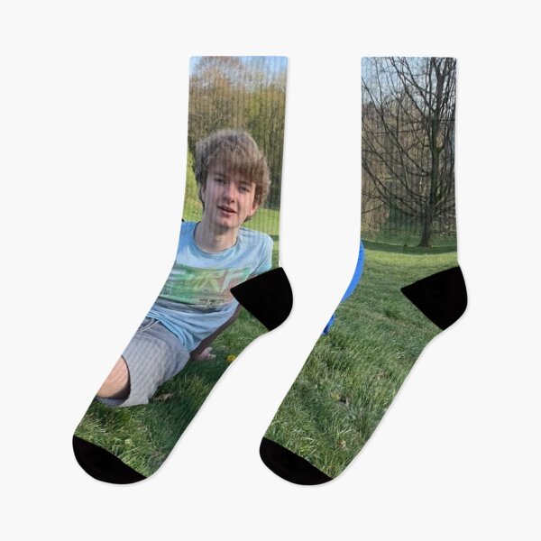 Item preview, Tommyinnit and Tubbo on the Grass designed and sold by chaoticvibes.