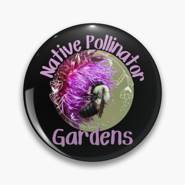 Item preview, Native Pollinator Gardens Colorful Circle Design designed and sold by EarthArtDesigns.