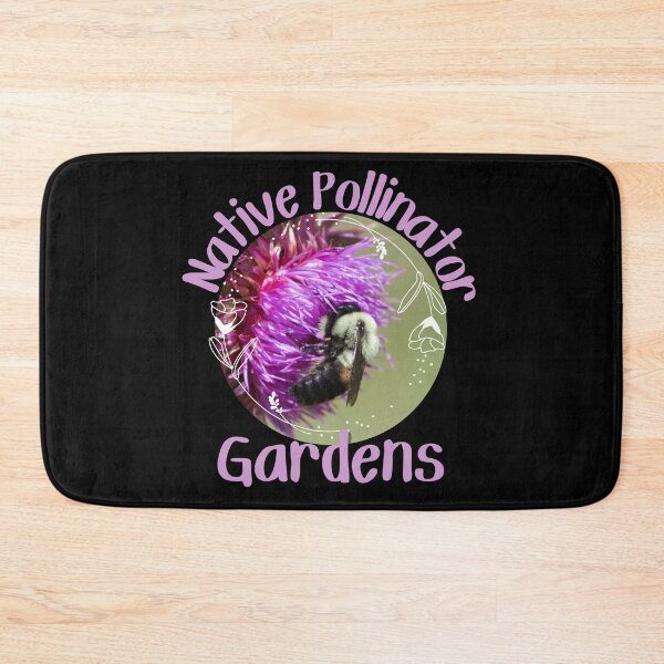 Item preview, Native Pollinator Gardens Colorful Circle Design designed and sold by EarthArtDesigns.