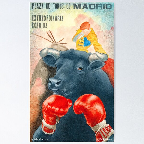 Item preview, bullfighter, the ... designed and sold by Will Bullas Studio.
