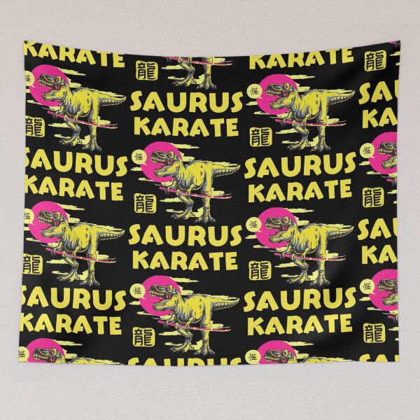 Item preview,  Funny Karatesaurus Karate Saurus Dinosaur designed and sold by Beluved.