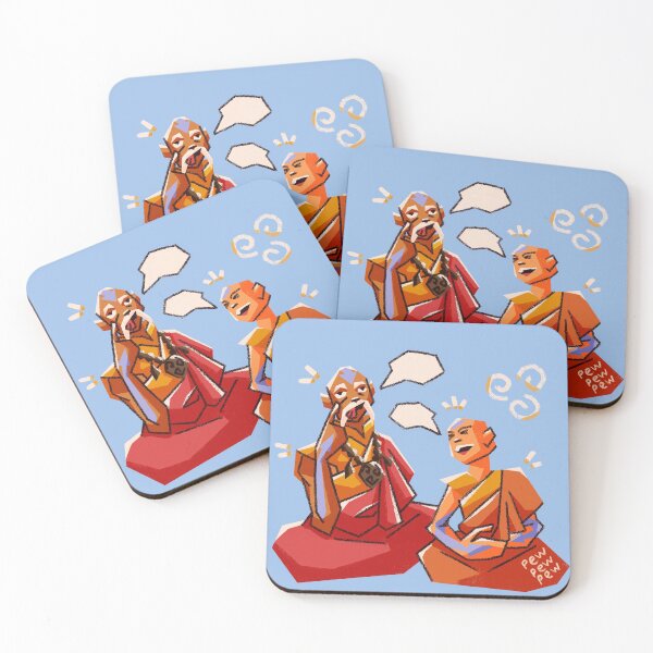 Item preview, Monk family designed and sold by pewpewpewart.