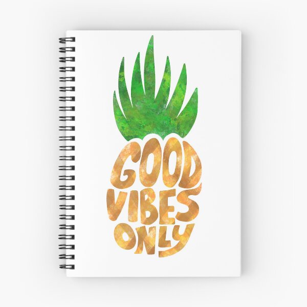 Item preview, Good vibes only pineapple  designed and sold by Calli Harris.