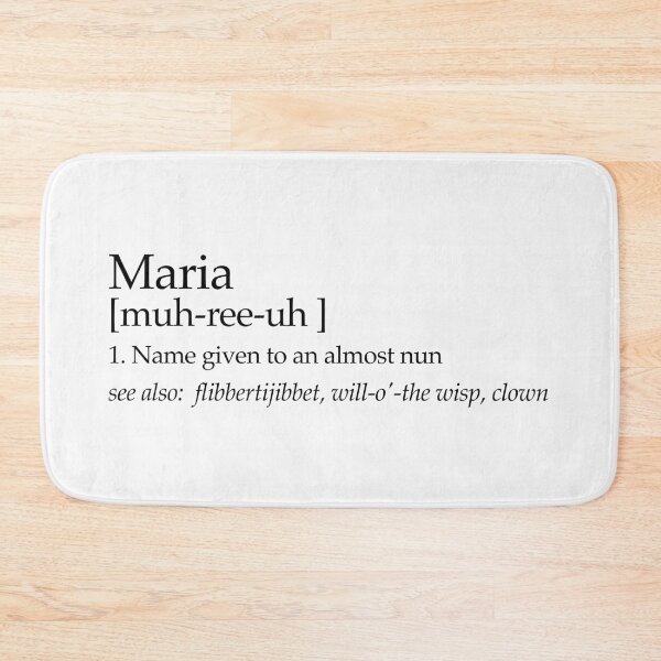 Item preview, Sound of Music Maria Dictionary Entry designed and sold by baranskini.