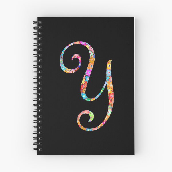 Item preview, Letter y Lower Case Alphabet y Colorful Flowers designed and sold by Shariss.