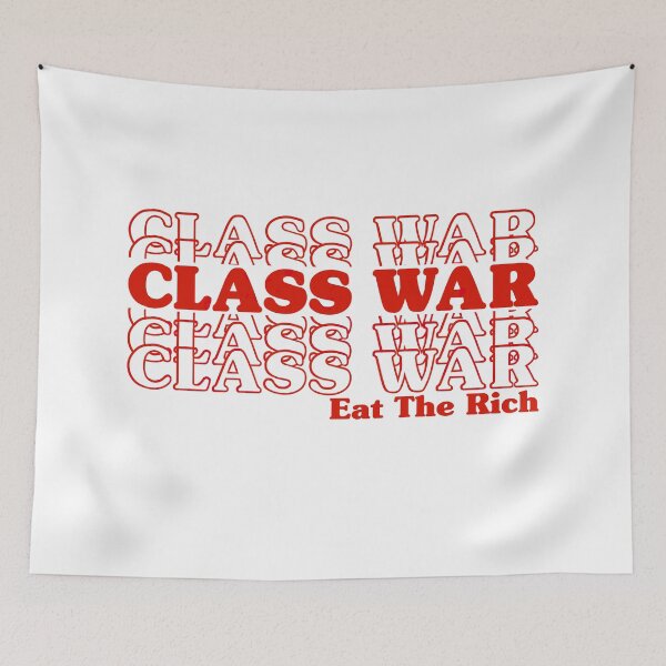 Item preview, Class war, eat the rich designed and sold by Ofnf.