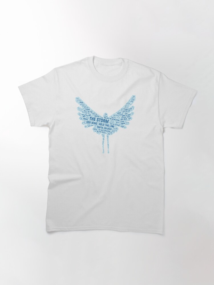 Thumbnail 2 of 7, Classic T-Shirt, Angel designed and sold by EyeDropMedia.