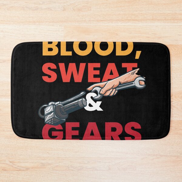 Item preview, Blood Sweat and Gears Motocross Off Road Dirt Bike Biking  designed and sold by Rzelemenz.
