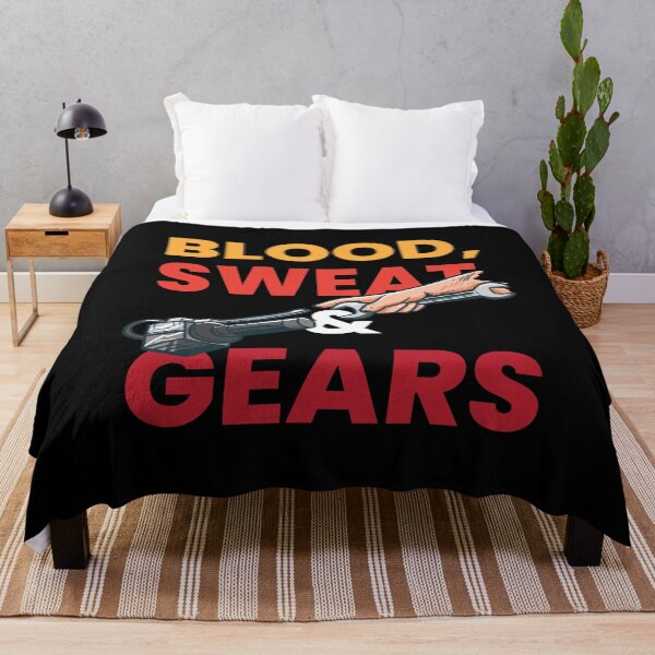 Item preview, Blood Sweat and Gears Motocross Off Road Dirt Bike Biking designed and sold by Rzelemenz.