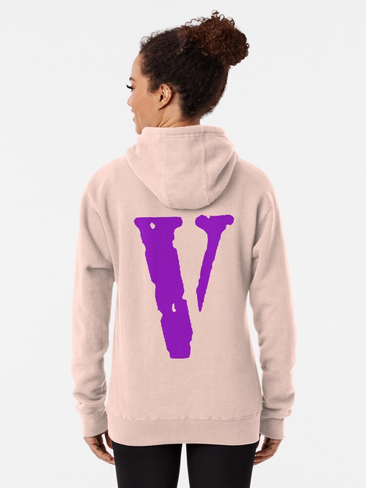 White and purple vlone hoodie new arrivals