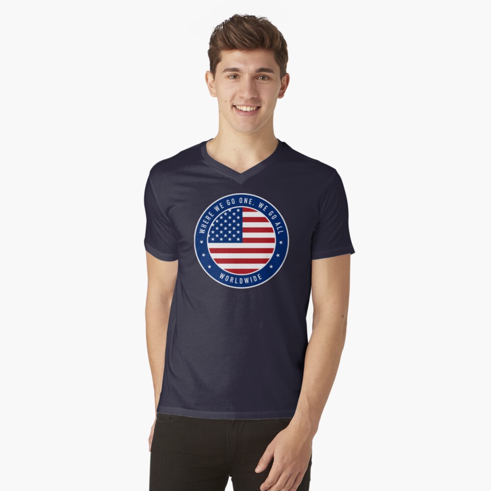 Item preview, V-Neck T-Shirt designed and sold by EyeDropMedia.