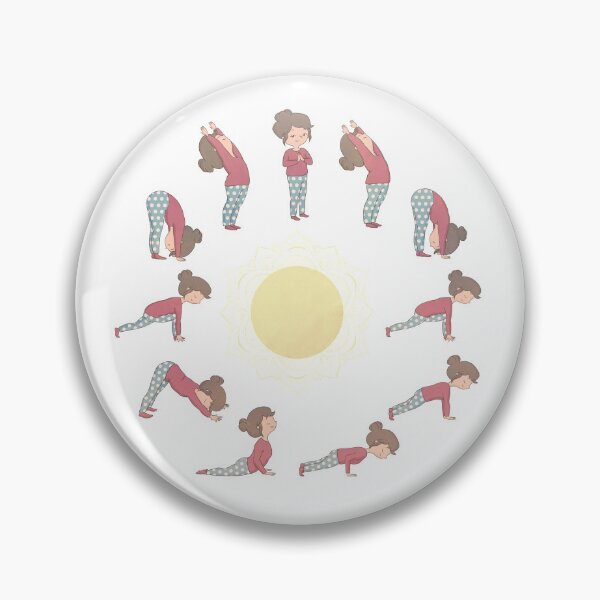 Item preview, Yoga Girl - Sun Salutation designed and sold by Rita Cuppari.