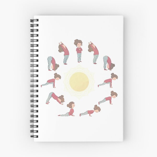 Item preview, Yoga Girl - Sun Salutation designed and sold by Rita Cuppari.