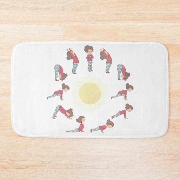Item preview, Yoga Girl - Sun Salutation designed and sold by Rita Cuppari.