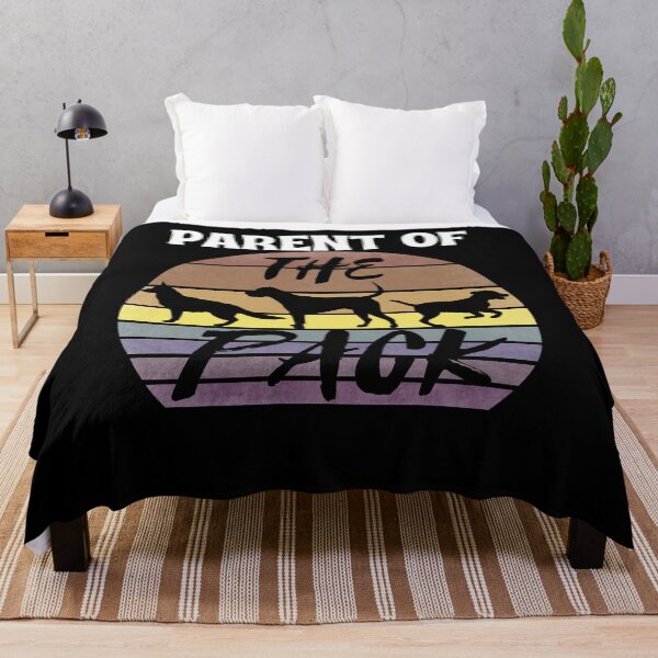 Item preview, Parent of The Pack: Dog Parent Retro Vintage Sunset designed and sold by ACC .