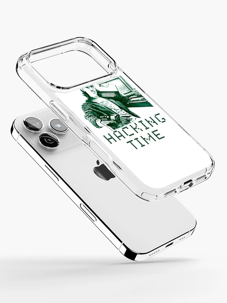 Thumbnail 2 of 5, iPhone Case, Hacking Time designed and sold by FroxDesign.