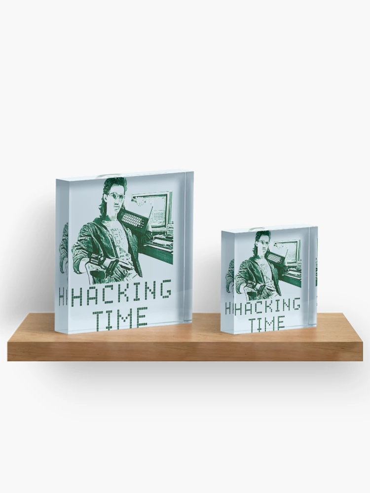 Thumbnail 3 of 5, Acrylic Block, Hacking Time designed and sold by FroxDesign.