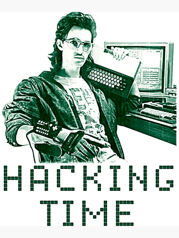 Thumbnail 3 von 3, Poster, Hacking-Zeit designt und verkauft von FroxDesign.