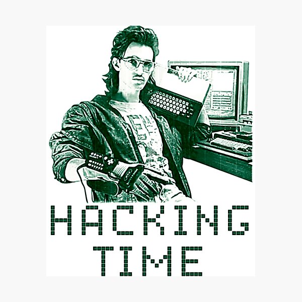 Item preview, Hacking Time designed and sold by FroxDesign.