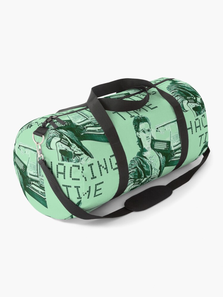Thumbnail 1 of 3, Duffle Bag, Hacking Time designed and sold by FroxDesign.