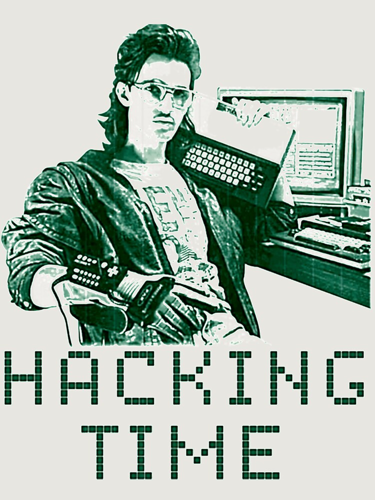 Thumbnail 6 von 6, Premium Oversized Pullover, Hacking-Zeit designt und verkauft von FroxDesign.