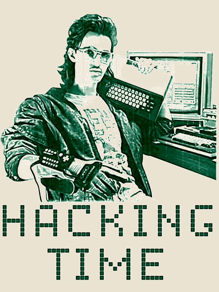 Thumbnail 4 of 4, Relaxed T-Shirt, Hacking Time designed and sold by FroxDesign.