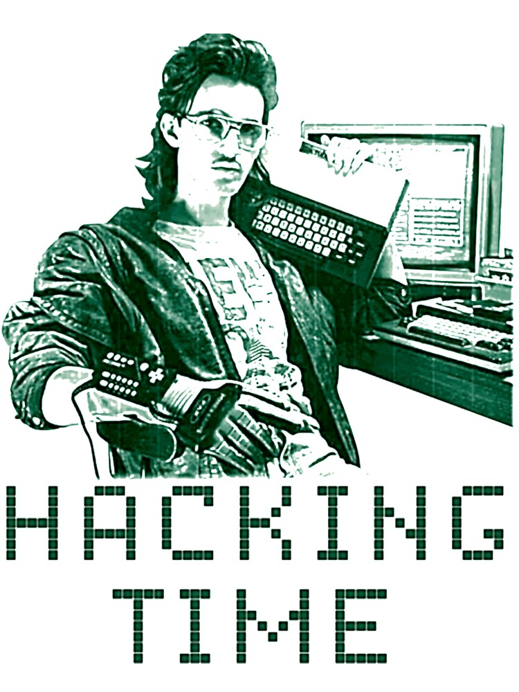 Thumbnail 7 of 7, Oversized T-Shirt, Hacking Time designed and sold by FroxDesign.